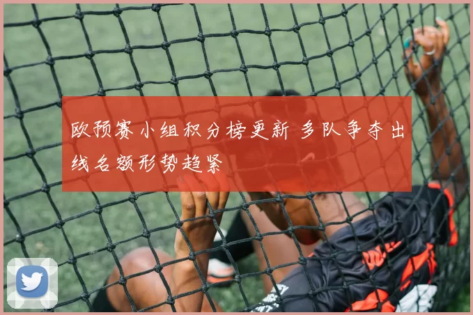 欧预赛小组积分榜更新 多队争夺出线名额形势趋紧
